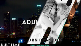 ADULT TIME - Krissy Lynn szőrös picsája bekúrva