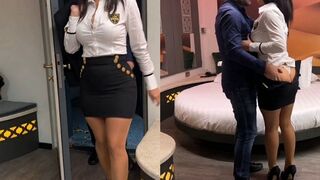 Végre megbasztam a méretes csöcsű méretes seggű milf titkárnőmet a hotel szobában